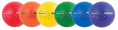 BALL - DODGEBALL - RHINO SKIN -8 INCH- 6 COLOR SET