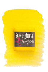 PAINT TEMPERA CAKES SEMI-MOIST RICHESON YELLOW