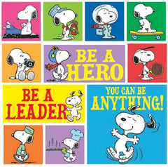 BULLETIN BOARD SET PEANUTS BE ALL YOU CAN BE