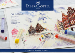 PASTEL SOFT FABER-CASTELL CREATIVE STUDIO FULL STICK SET OF 36