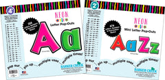 LETTERS POP OUT BARKER CREEK 2 AND 4 IN NEON