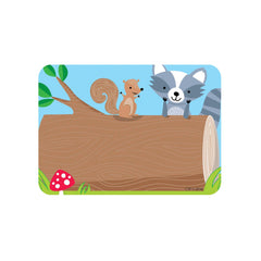 NAME TAGS WOODLAND FRIENDS 3.5X2.5 IN PACK OF 36