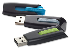 FLASH DRIVE USB 3.0 STORE N GO 16 GB PK OF 3 VERBATIM VER49126