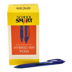 PEN GRIP HYBRID INK BLUE SCHOOL SMART PACK OF 48