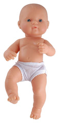 NEWBORN BABY DOLL CAUCASIAN BOY 12-5/8 IN H
