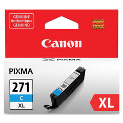 CARTRIDGE INK TONER CANON CNMCLI271XLC CYAN