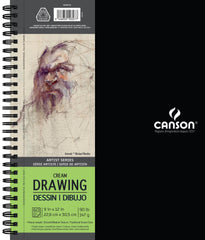 PAD DRAWING ARTIST SERIES CANSON 9X12 IN 90 LB 60 SHTS