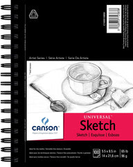 PAD SKETCH CANSON ARTIST 5.5X8.5 IN 65 LB 100 SHTS