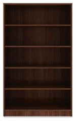 BOOKCASE - 5 SHELF - WALNUT