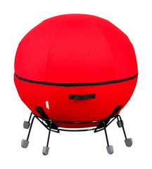 FITNESS ON THE JOB - EXTRA LARGE ALERT SEAT - BLACK BASE - SPECIFY SEAT COLOR