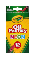 OIL PASTEL CRAYOLA ASST NEON SET OF 12