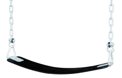 SWING SET - BCI BURKE MOLDED RUBBER SWING SEAT - SPECIFY CHAIN COLOR