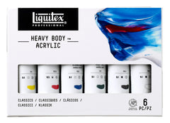 PAINT ACRYLIC HB LIQUITEX ASST CLASSIC 2 OZ SET OF 6