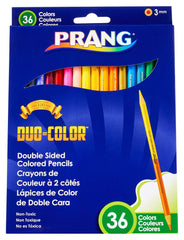 PENCILS COLORED PRANG DUO ASST COLORS SET OF 18