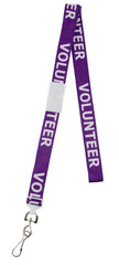 BREAKAWAY LANYARD-VOLUNTEER PURPLE - PACK OF 12