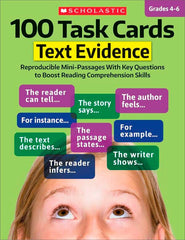 CARDS 100 TASK CARDS TEXT EVIDENCE