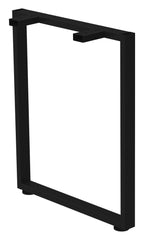 SUPPORT - O-LEG - 29X24 - BLK