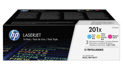 CARTRIDGE INK TONER HP HEWCF253XM TRI-COLOR PK OF 3