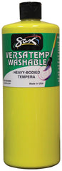 PAINT TEMPERA WASH HB SAX VERSATEMP PRIMARY YELLOW QUART