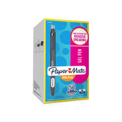 PEN PM INKJOY GEL 0.7 MM BLACK PACK OF 36
