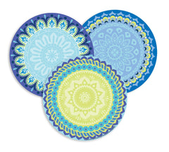 CUT OUTS BLUE HARMONY ASSORTED CIRCLES SET OF 36