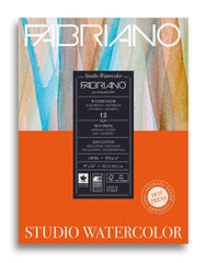 PAPER WATERCOLOR HOT PRESS 9X12 140 LB 12 SHTS