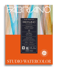 PAPER WATERCOLOR HOT PRESS 11X14 140 LB 12 SHTS