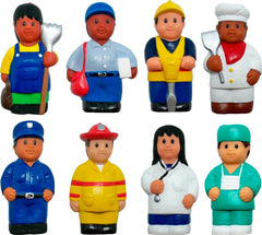 CAREER FIGURES 5 INCH - SET OF 8