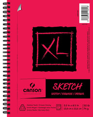 PAD SKETCH XL CANSON 5.5X8.5 IN 50 LB 100 SHTS