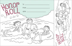 COLOR ME HONOR ROLL AWARDS BOOKMARKS SET