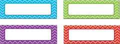 LABELS MAGNETIC CHEVRON 4.75X1.5 IN SET OF 20