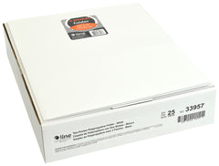 FOLDER 2-POCKET HEAVYWEIGHT POLY WHITE PACK OF 25