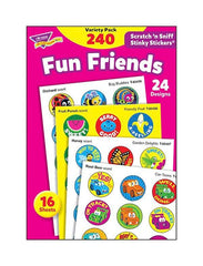 FUN FRIENDS STINKY STICKERS VARIETY - PACK OF 240