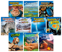 BOOKS LETS EXPLORE EARTH SPACE GR 2-3 SPANISH SET OF 10
