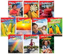 BOOKS LETS EXPLORE PHYSICAL SCI GR K-1 SPANISH SET OF 10