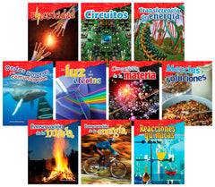 BOOKS LETS EXPLORE PHYSICAL SCI GR 4-5 SPANISH SET OF 10
