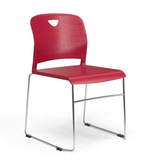 CHAIR - CLASSROOM SELECT - NEOCLASS STACKING CHAIR - SPECIFY SEAT AND BACK COLOR