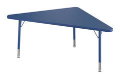 TABLE - CLASSROOM SELECT - NEOSHAPE TRIANGLE ACTIVITY TABLE - 60 X 32 - SPECIFY PRODUCT HEIGHT - LAMINATE - T-MOLD - SPECIFY TOP COLOR - SPECIFY EDGE COLOR - SPECIFY LEG COLOR - STANDARD