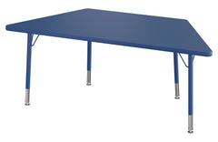 TABLE - CLASSROOM SELECT - NEOSHAPE VOLCANO ACTIVITY TABLE - 60 X 30 - SPECIFY PRODUCT HEIGHT - LAMINATE - T-MOLD - SPECIFY TOP COLOR - SPECIFY EDGE COLOR - SPECIFY LEG COLOR - STANDARD