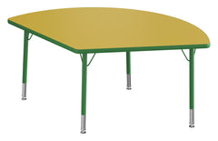 TABLE - CLASSROOM SELECT - NEOSHAPE CONOID ACTIVITY TABLE - 60 X 40 - SPECIFY PRODUCT HEIGHT - LAMINATE - T-MOLD - SPECIFY TOP COLOR - SPECIFY EDGE COLOR - SPECIFY LEG COLOR - STANDARD