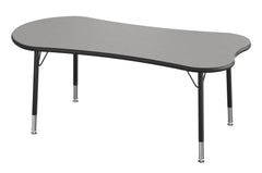 TABLE - CLASSROOM SELECT - NEOSHAPE MESA ACTIVITY TABLE - 60 X 29 - SPECIFY PRODUCT HEIGHT - LAMINATE - LOCKEDGE - SPECIFY TOP COLOR - SPECIFY EDGE COLOR - SPECIFY LEG COLOR - STANDARD