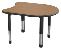 DESK - CLASSROOM SELECT - NEOSHAPE TASA DESK - 36 W X 28 D - SPECIFY PRODUCT HEIGHT - LAMINATE - SPECIFY TOP COLOR - LOCKEDGE - SPECIFY EDGE COLOR - SPECIFY LEG COLOR