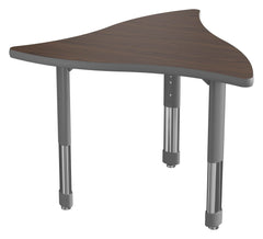 DESK - CLASSROOM SELECT - NEOSHAPE PROP DESK - 34 W X 31 D - SPECIFY PRODUCT HEIGHT - LAMINATE - SPECIFY TOP COLOR - T-MOLD - SPECIFY EDGE COLOR - SPECIFY LEG COLOR