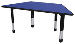 TABLE - CLASSROOM SELECT - TRAPEZOID ACTIVITY TABLE - 48 W X 24 D IN - SPECIFY PRODUCT HEIGHT - LAMINATE - LOCKEDGE - SPECIFY TOP COLOR - SPECIFY EDGE COLOR - SPECIFY LEG COLOR - NEOCLASS