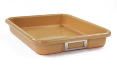 SHIRLEY KS TAN STORAGE BIN - 13 L X 10-1/2 W X 2 H - TAN - EACH