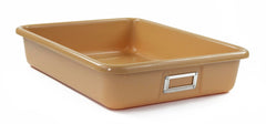 SHIRLEY KS TAN STORAGE BIN - 16-1/2 L X 13 W X 3-3/8 H - TAN - EACH