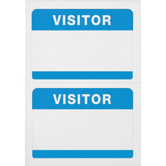 BADGE ADHSVE VISITOR PACK OF 100- AVT97190