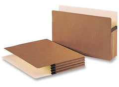 FILE POCKET LEGAL 3.5 IN EXP REDROPE PK OF 25 BSN65794