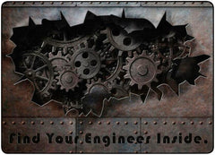 FLAGSHIP CARPETS - FIND YOUR INNER ENGINEER - 6 FT X 8 FT 4 IN