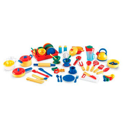PRETEND AND PLAY KITCHEN SET - SET OF 73
